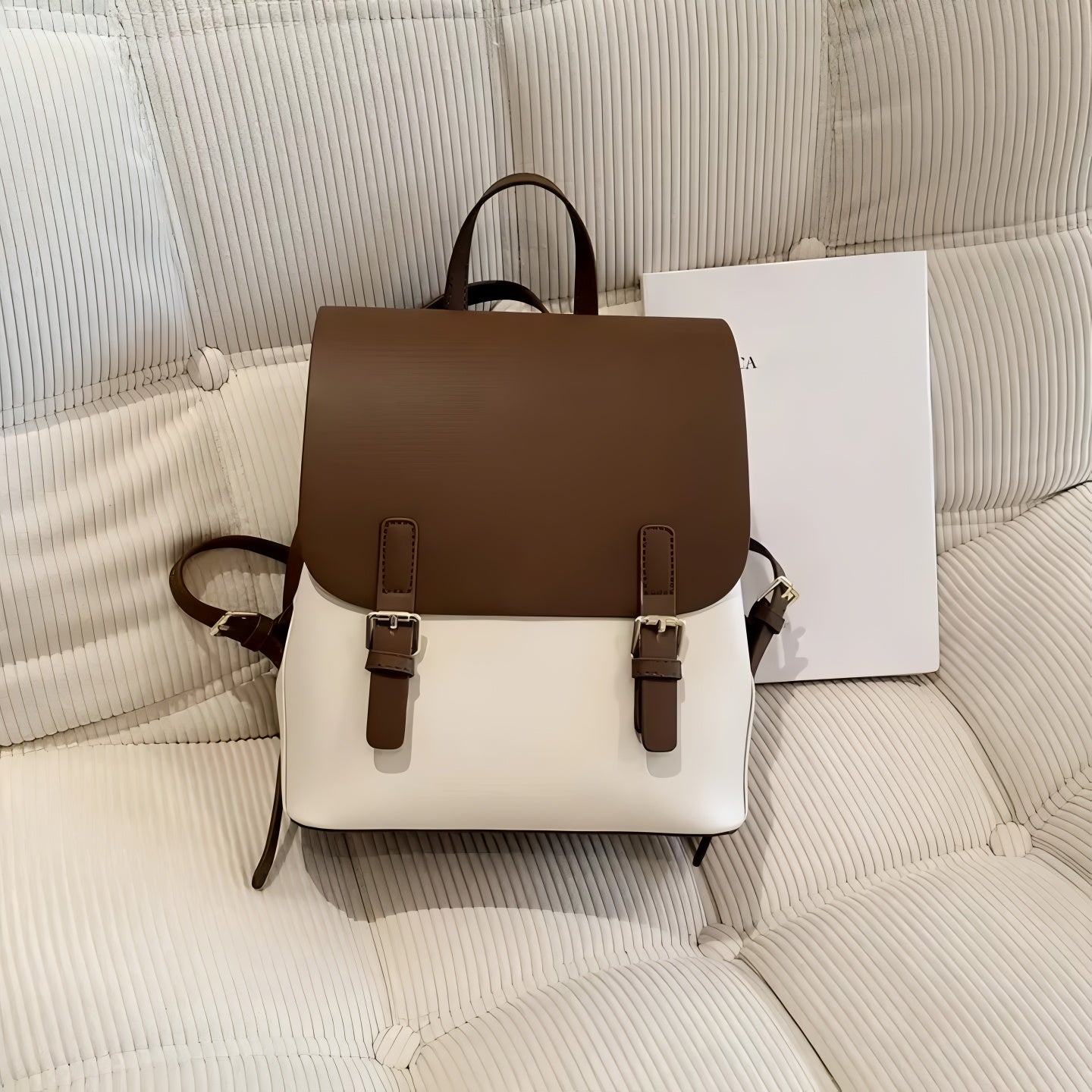 Two Tone Shoulder Bag