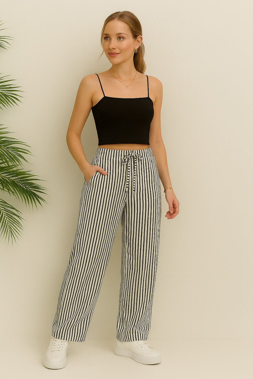High flare pants