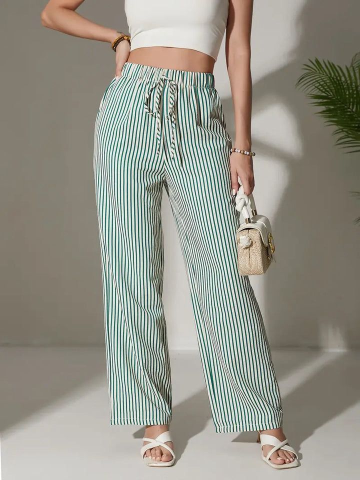 High flare pants