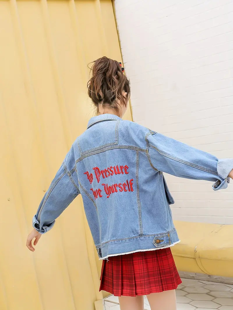 Paris Embroidery denim